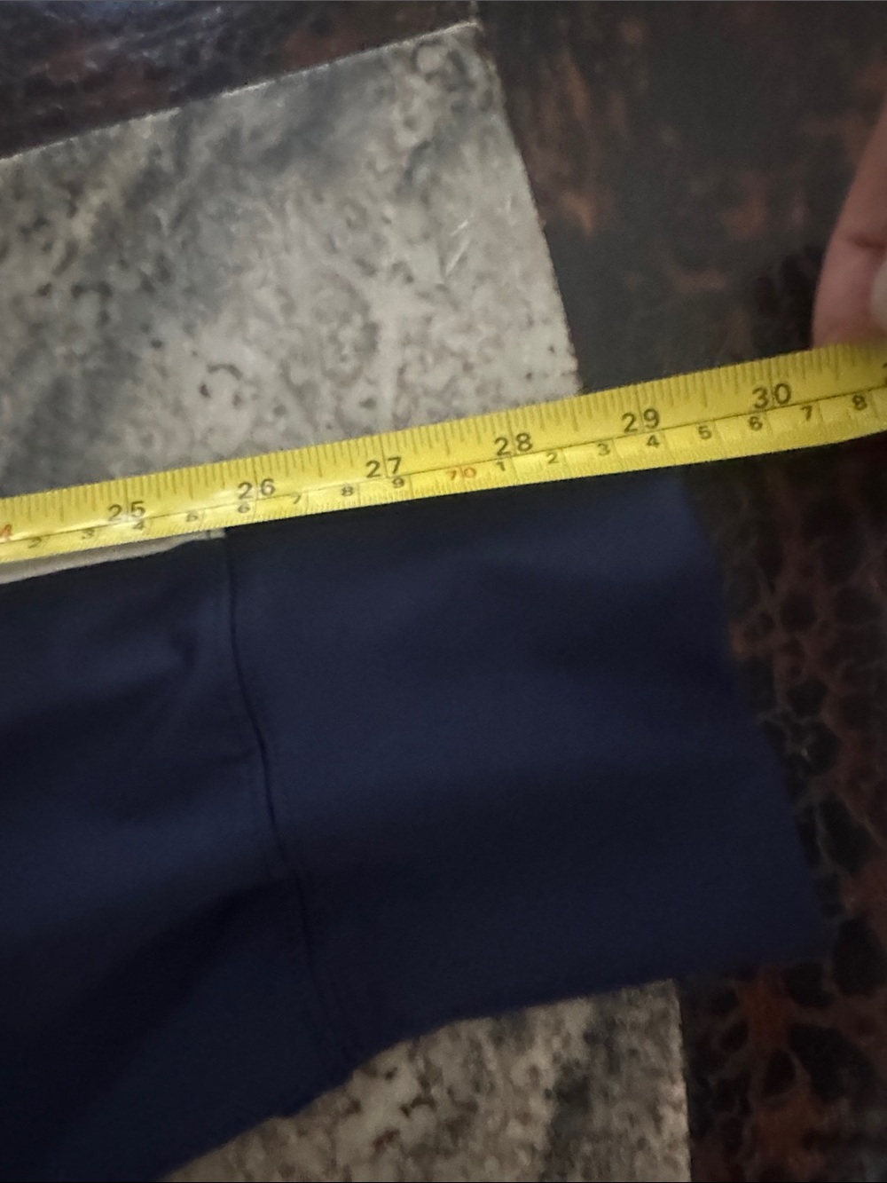 Offline women’s Navy Track Joggers with White Side Stripes (sm pants: med top) - Picture 12 of 12